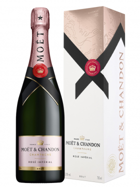 Moët&Chandon rosé champagne in geschenkverpakking