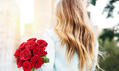 Romantisch met rozen
