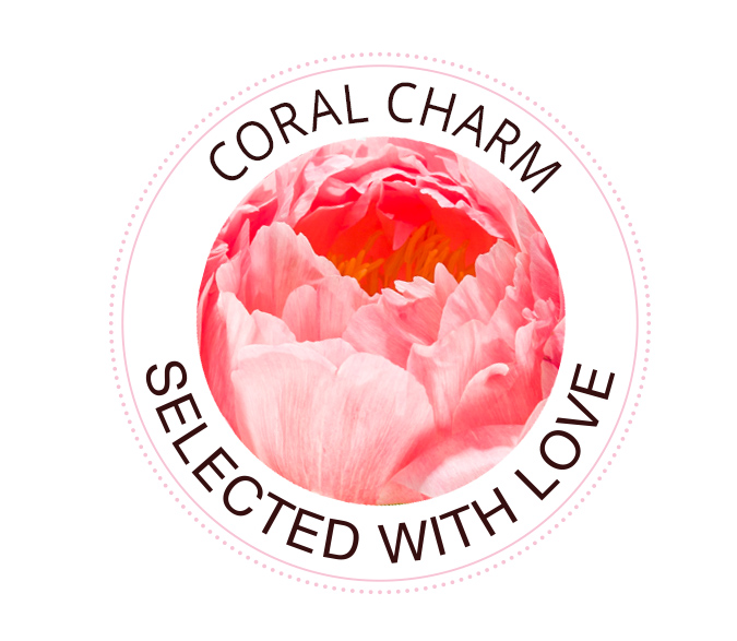 Coral Charm pioenroos